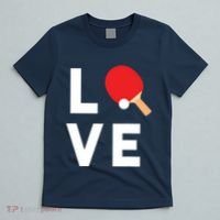 I Love Table Tennis Shirts Cute Funny Ping Pong Gift Idea T-Shirt thumb 5