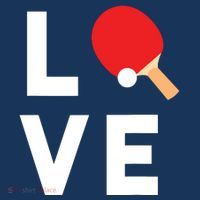 I Love Table Tennis Shirts Cute Funny Ping Pong Gift Idea T-Shirt thumb 7