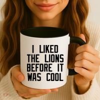 I Liked The Lions Before It Was Cool Coffee Mug thumb 3
