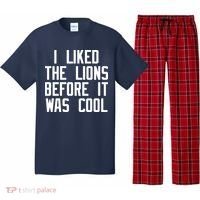 I Liked The Lions Before It Was Cool Pajama Set thumb 0