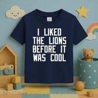 I Liked The Lions Before It Was Cool Toddler T-Shirt thumb 3