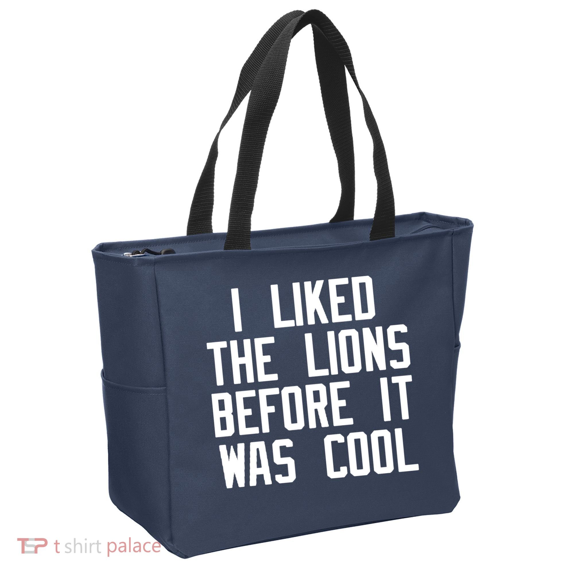 I Liked The Lions Before It Was Cool Tote Bag