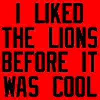 I Liked The Lions Before It Was Cool Santa Hat thumb 1