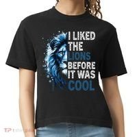 I Liked The Lions Before It Was Cool Comfort Colors Boxy T-Shirt thumb 0