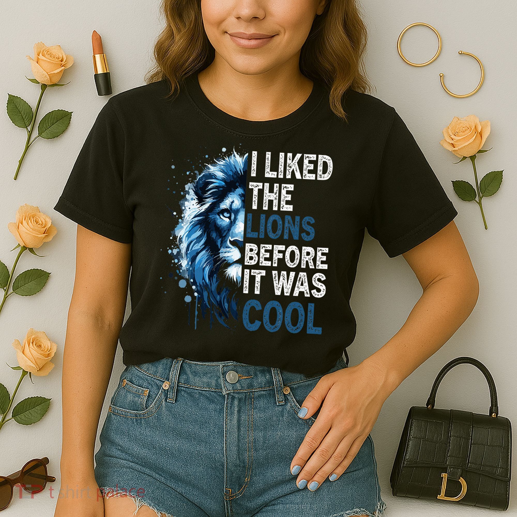 I Liked The Lions Before It Was Cool Comfort Colors Boxy T-Shirt