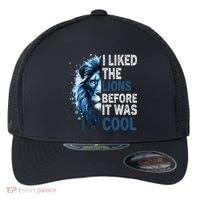 I Liked The Lions Before It Was Cool Flexfit Unipanel Trucker Cap thumb 0