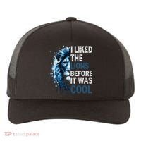 I Liked The Lions Before It Was Cool Yupoong Adult 5-Panel Trucker Hat thumb 0