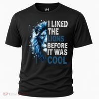 I Liked The Lions Before It Was Cool Cooling Performance Crew T-Shirt thumb 0