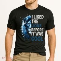 I Liked The Lions Before It Was Cool Cooling Performance Crew T-Shirt thumb 2