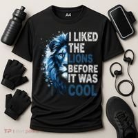 I Liked The Lions Before It Was Cool Cooling Performance Crew T-Shirt thumb 3