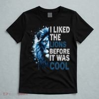 I Liked The Lions Before It Was Cool T-Shirt thumb 5
