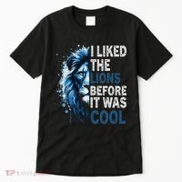 I Liked The Lions Before It Was Cool Tall T-Shirt thumb 0
