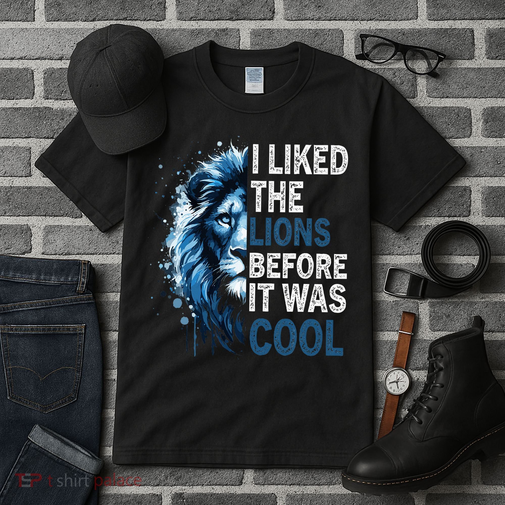 I Liked The Lions Before It Was Cool Tall T-Shirt