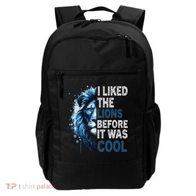 I Liked The Lions Before It Was Cool Backpack