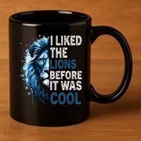 I Liked The Lions Before It Was Cool 11oz C Handle Ceramic Mug thumb 3