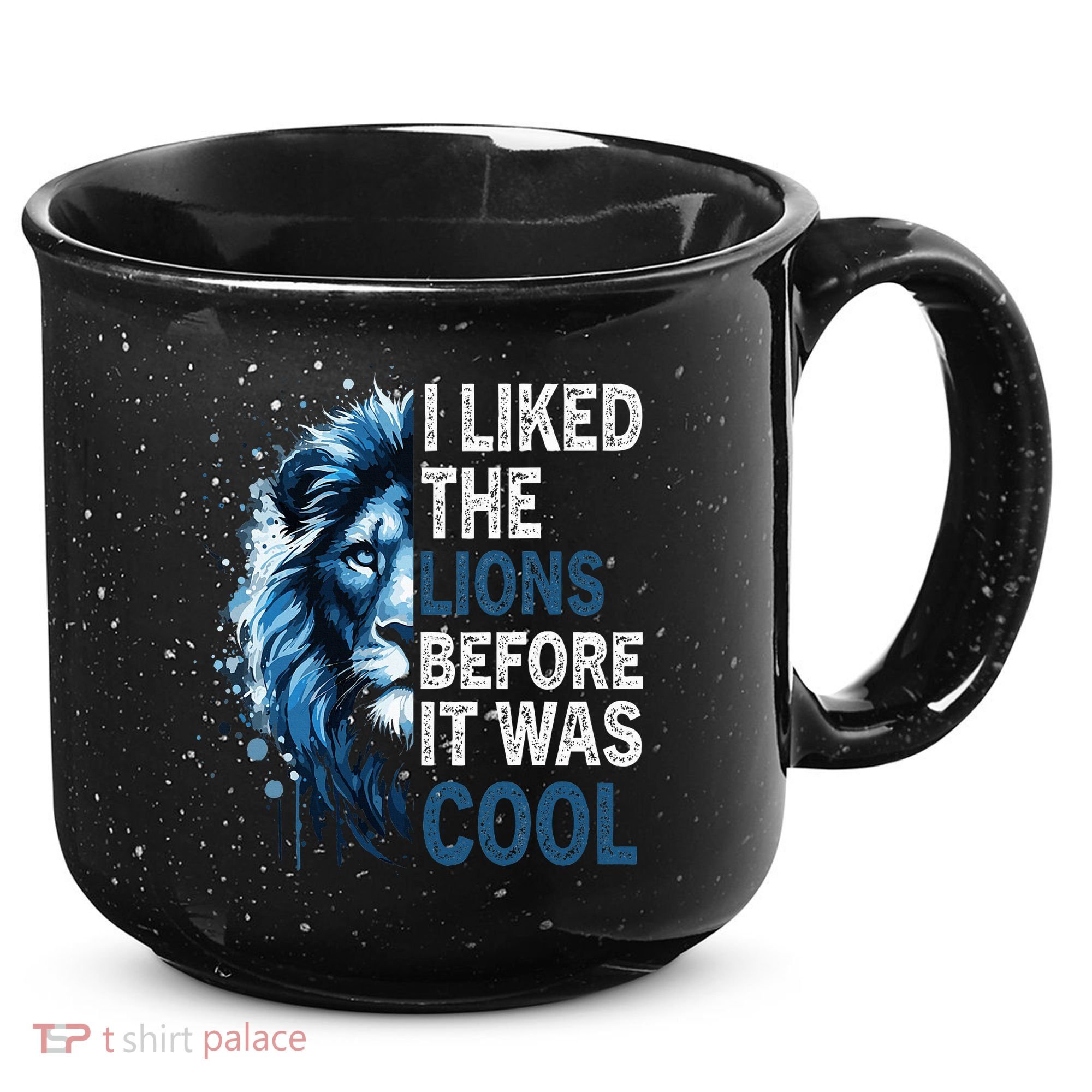 I Liked The Lions Before It Was Cool 15oz Campfire Ceramic Mug