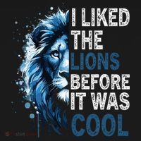 I Liked The Lions Before It Was Cool Ornament thumb 1