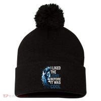 I Liked The Lions Before It Was Cool Pom Pom 12in Knit Beanie thumb 0