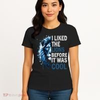 I Liked The Lions Before It Was Cool Women's T-Shirt thumb 4