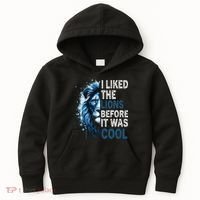 I Liked The Lions Before It Was Cool Kids Hoodie thumb 0