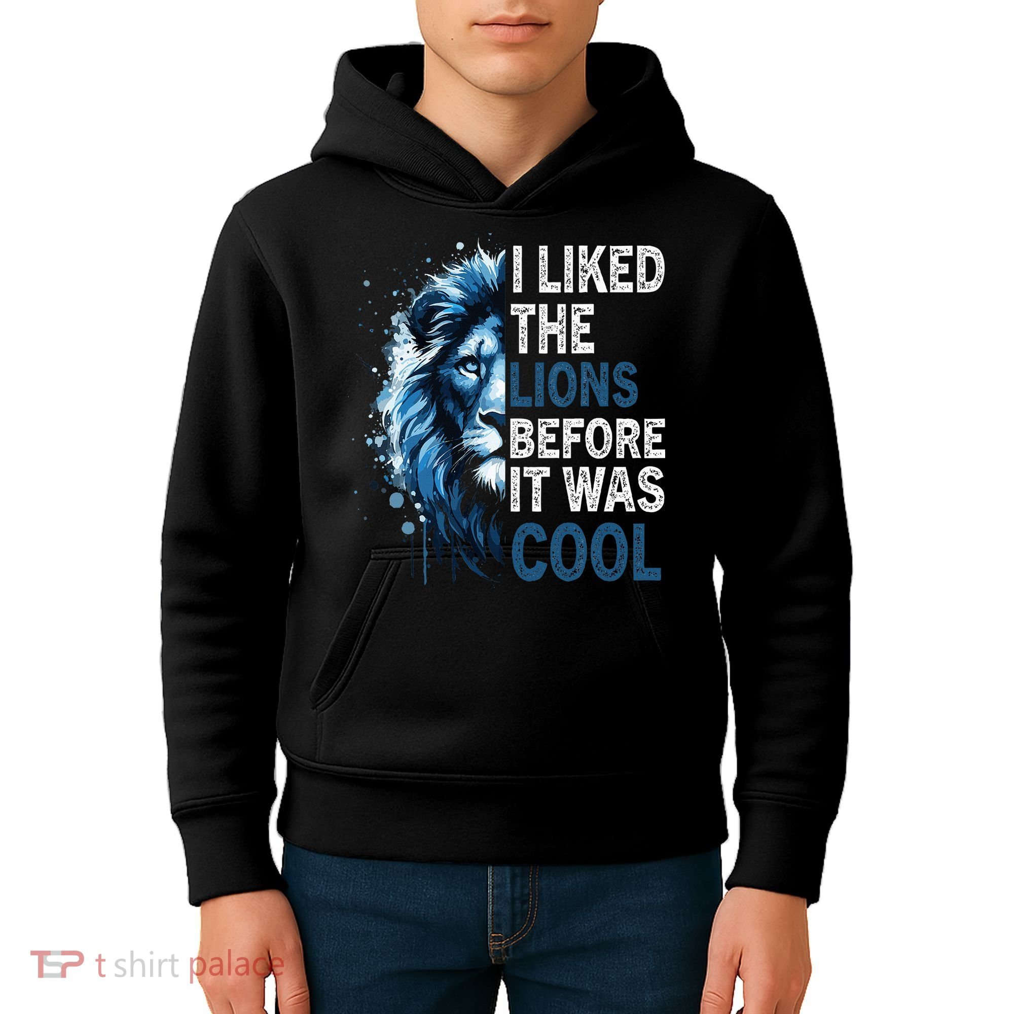 I Liked The Lions Before It Was Cool Kids Hoodie
