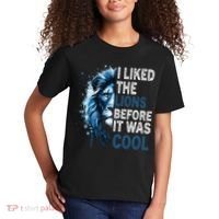 I Liked The Lions Before It Was Cool Kids T-Shirt thumb 2