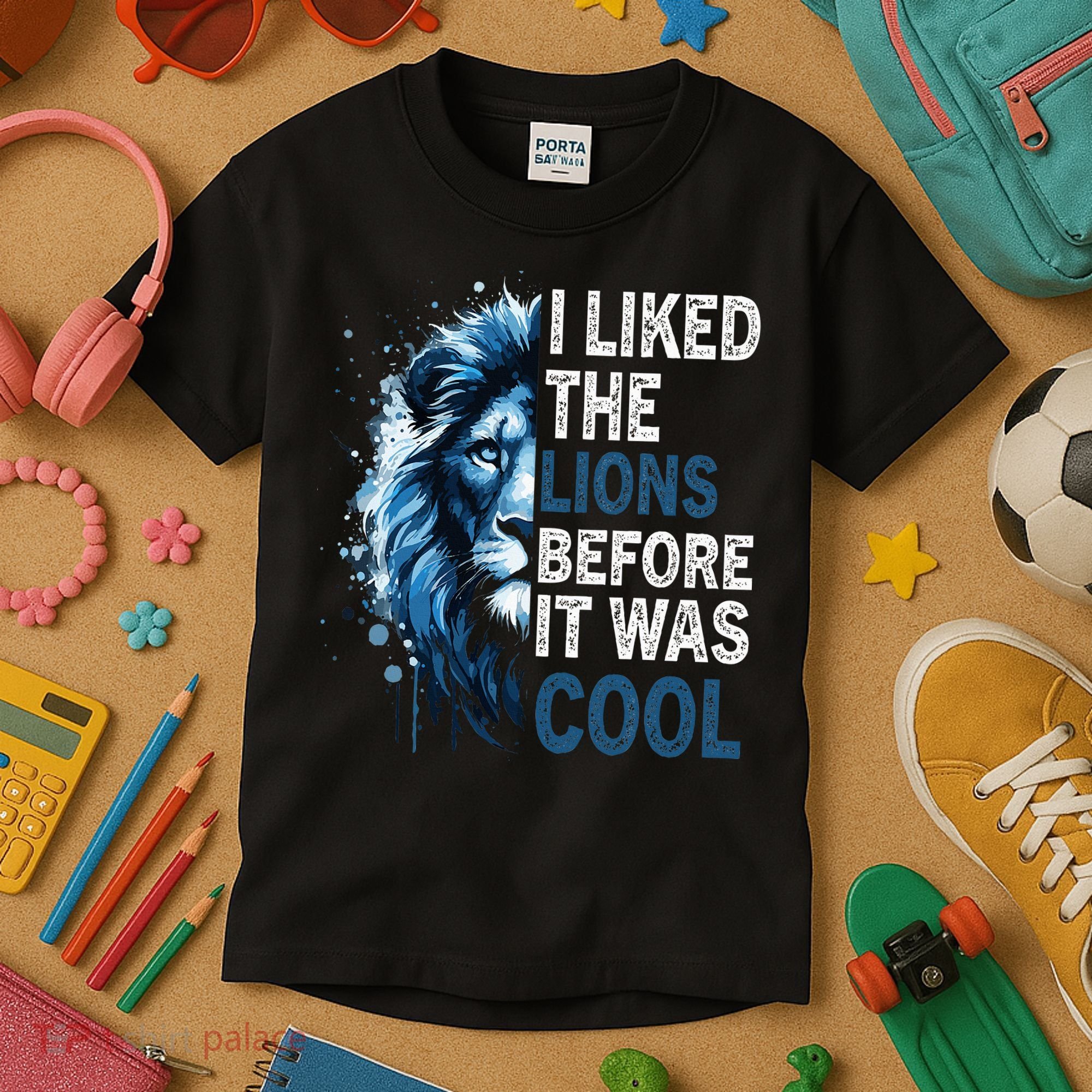 I Liked The Lions Before It Was Cool Kids T-Shirt