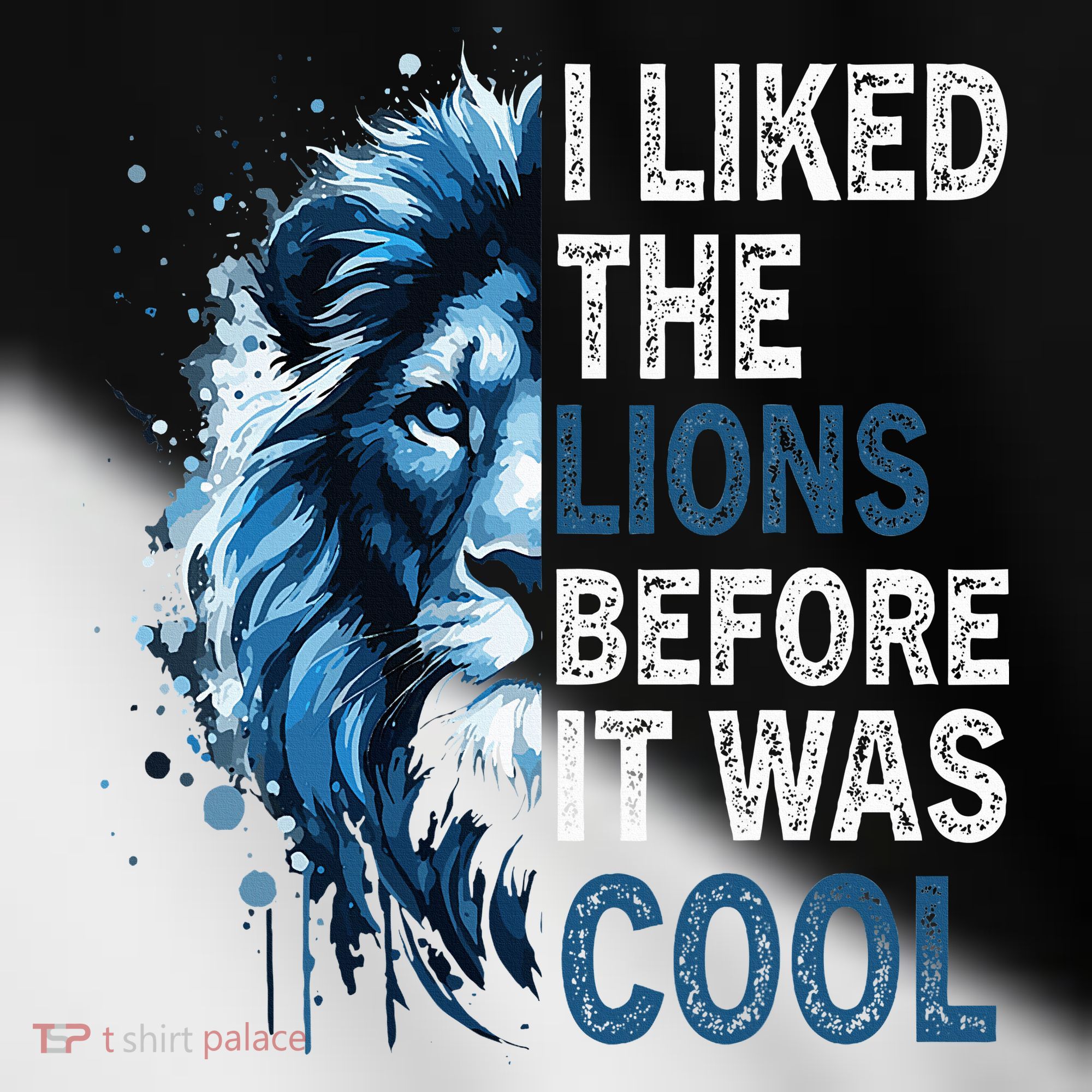 I Liked The Lions Before It Was Cool Toddler Fine Jersey T-Shirt