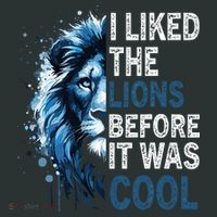 I Liked The Lions Before It Was Cool Infant Baby Jersey Bodysuit thumb 2