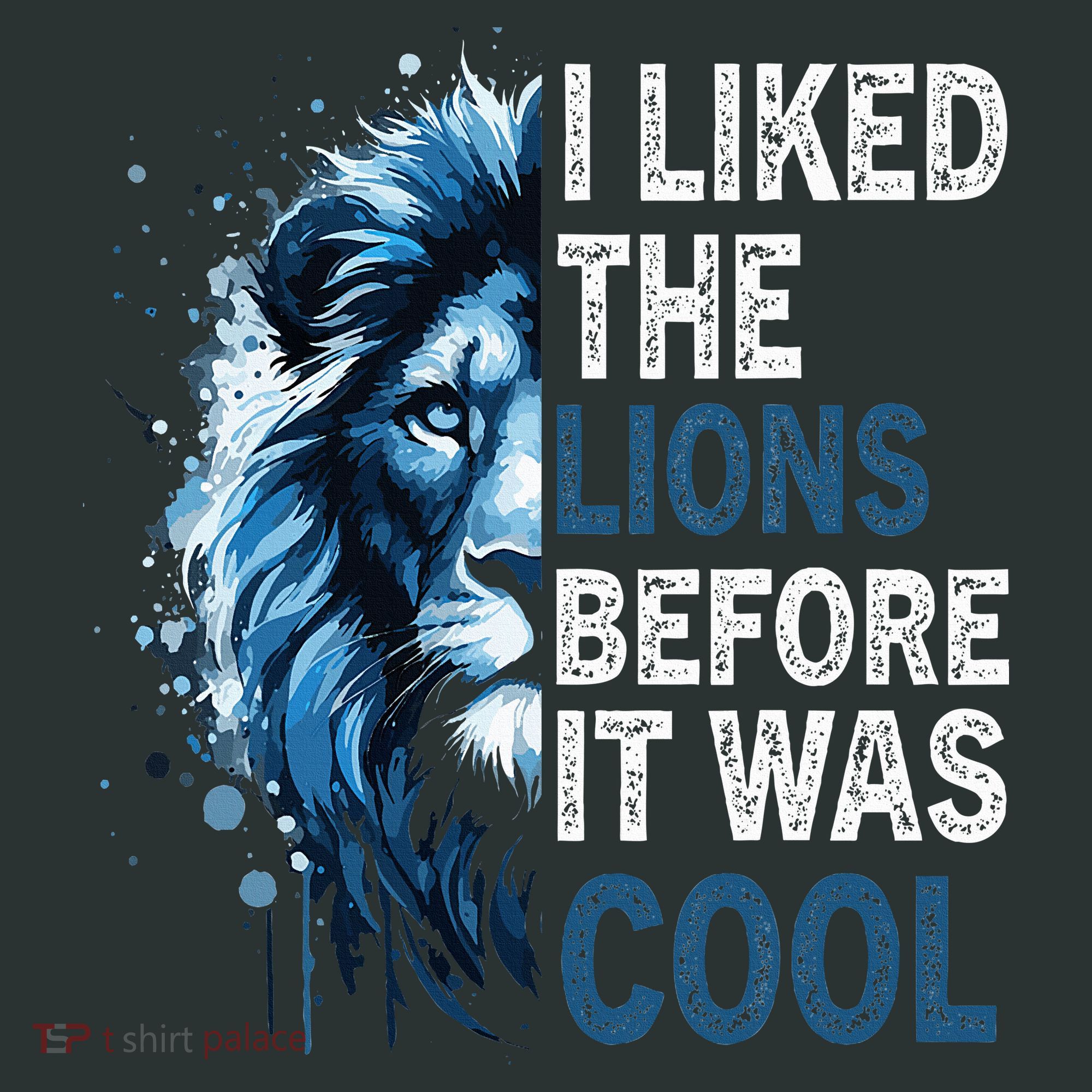 I Liked The Lions Before It Was Cool Infant Baby Jersey Bodysuit