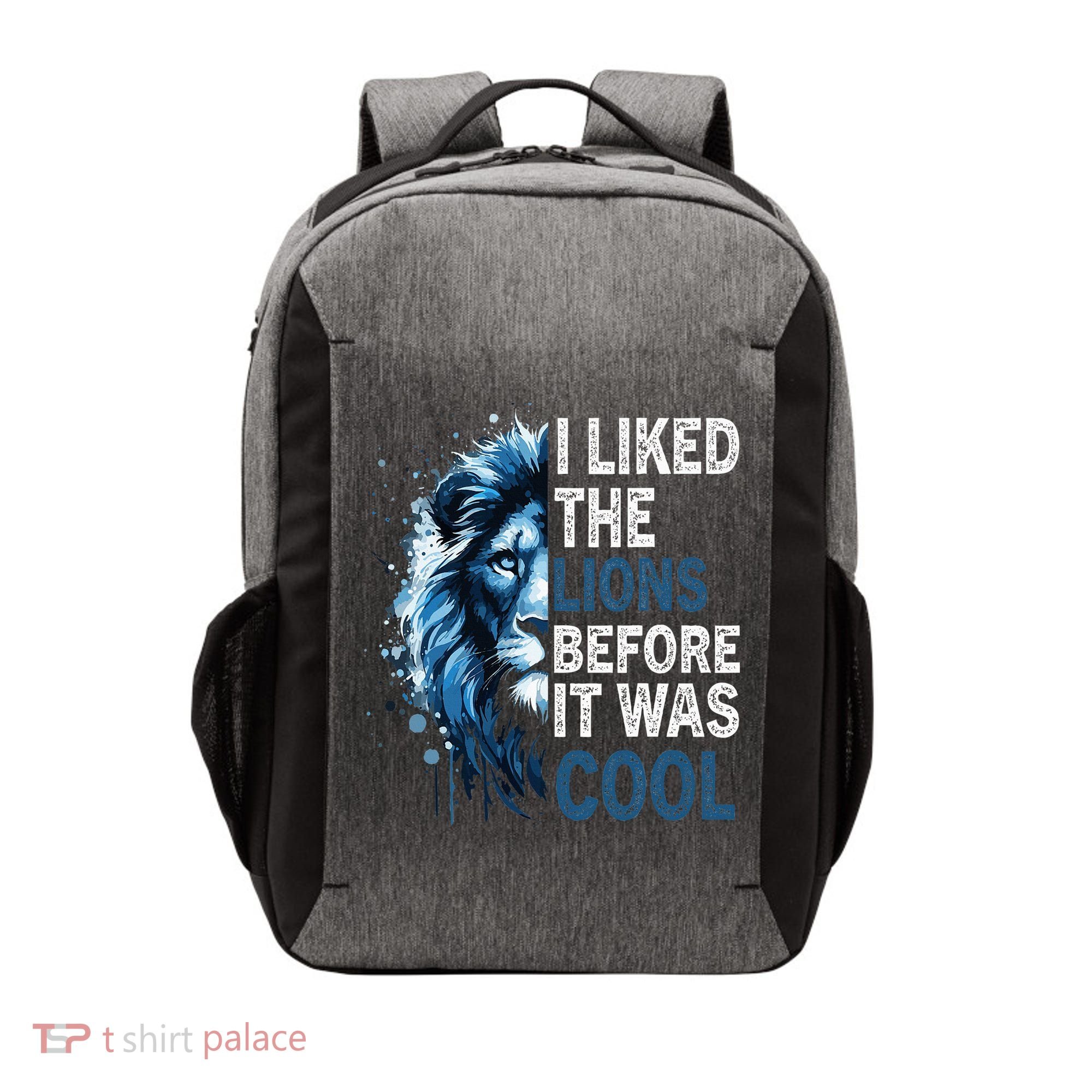 I Liked The Lions Before It Was Cool Vector Backpack