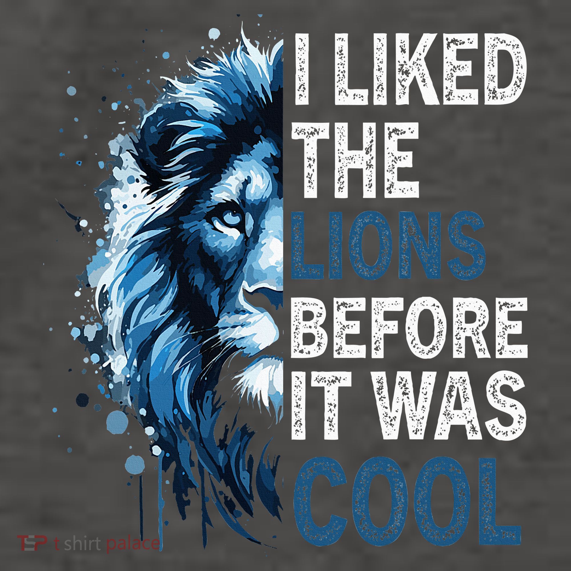 I Liked The Lions Before It Was Cool Vector Backpack