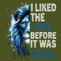 I Liked The Lions Before It Was Cool The Baniff Cuffed Pom Beanie thumb 2