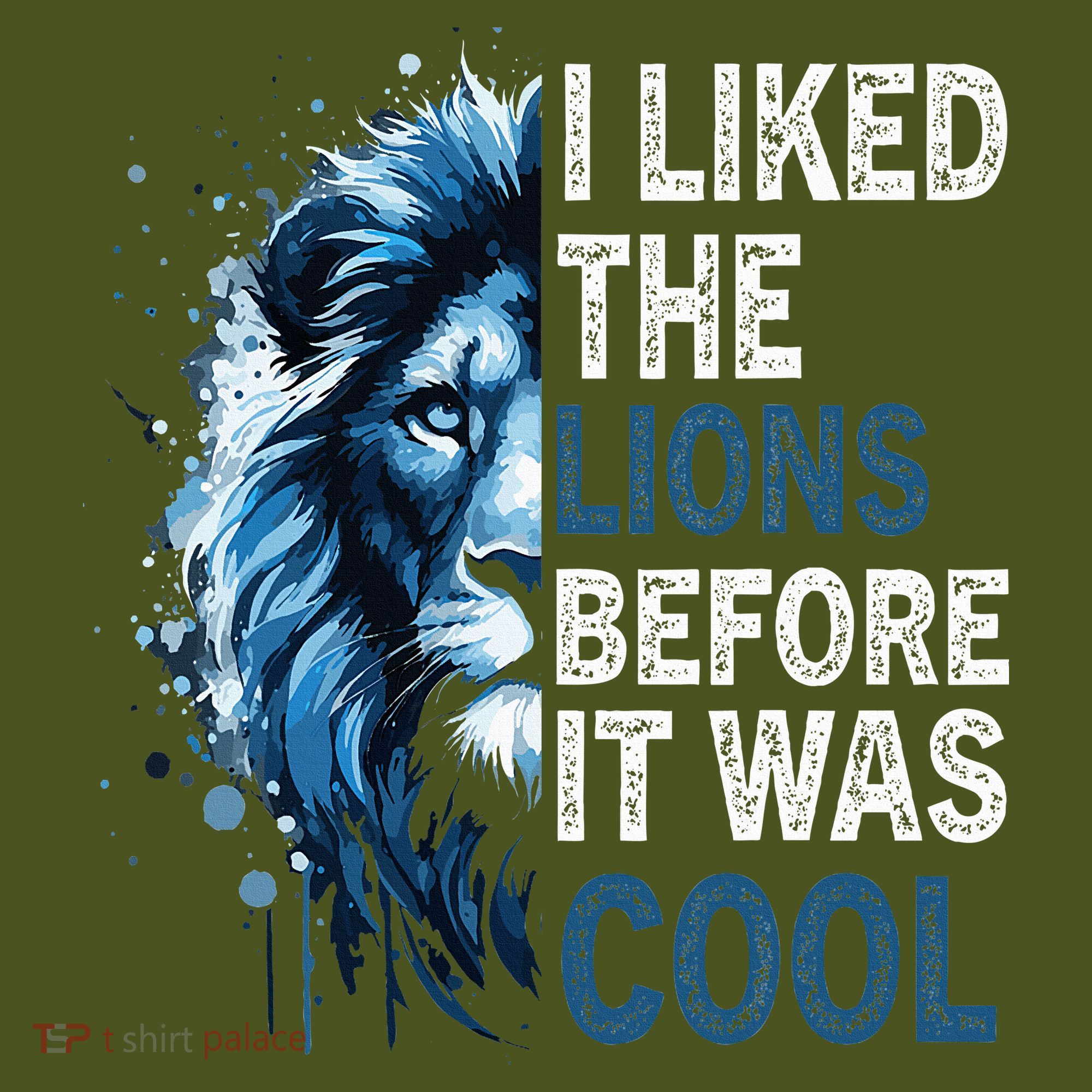 I Liked The Lions Before It Was Cool The Baniff Cuffed Pom Beanie