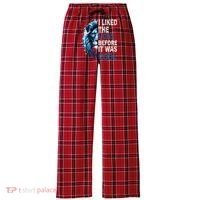 I Liked The Lions Before It Was Cool Women's Flannel Plaid Pajama Pants thumb 0
