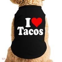 I LOVE TACOS I HEART TACOS Doggie Tank thumb 0