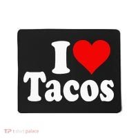 I LOVE TACOS I HEART TACOS Mousepad thumb 0