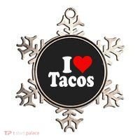 I LOVE TACOS I HEART TACOS Ornament thumb 0