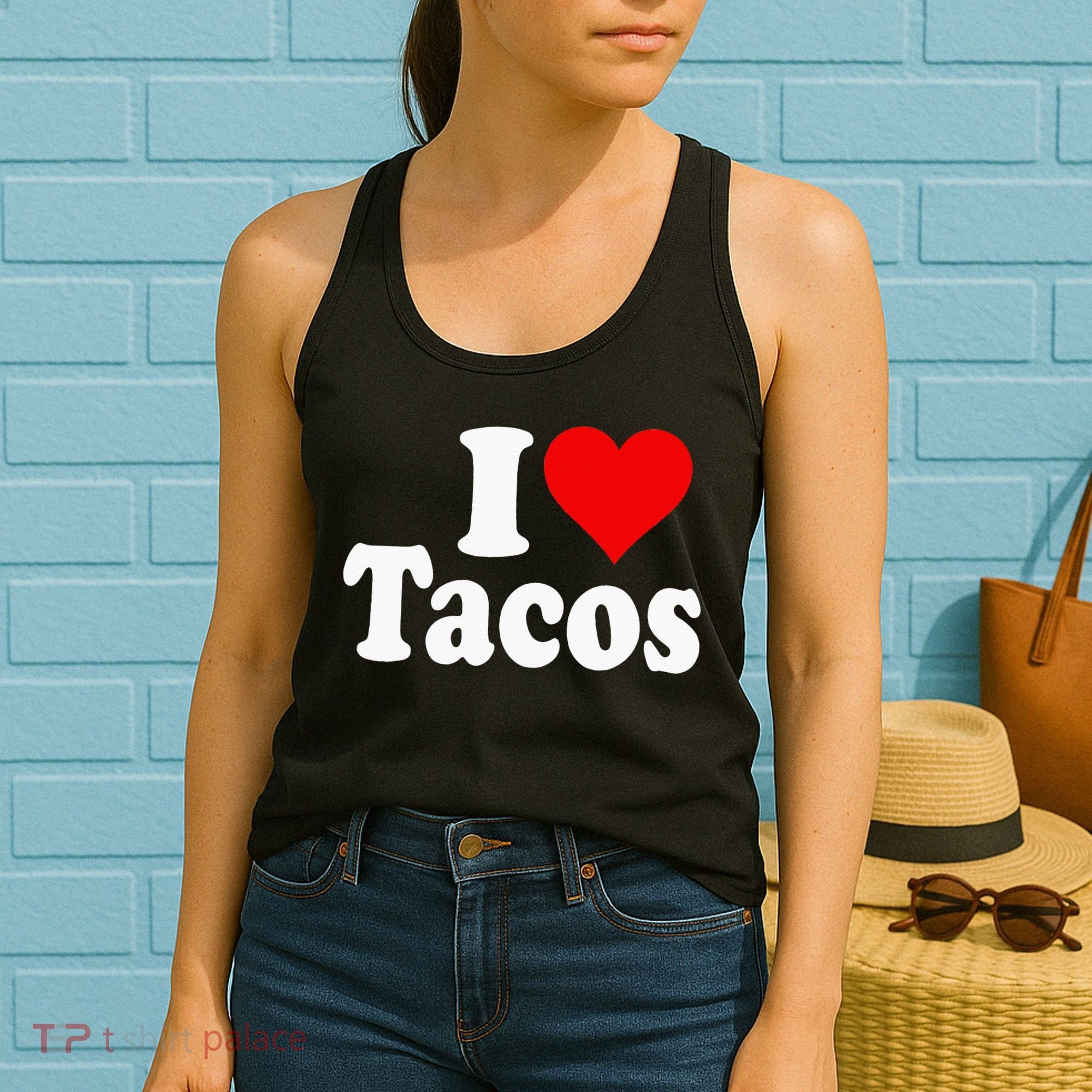 I LOVE TACOS I HEART TACOS Women's Tank Top