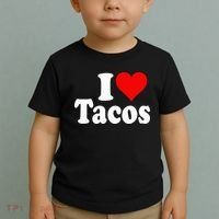 I LOVE TACOS I HEART TACOS Toddler T-Shirt thumb 2