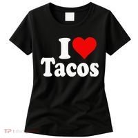 I LOVE TACOS I HEART TACOS Women's T-Shirt thumb 0