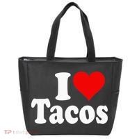 I LOVE TACOS I HEART TACOS Tote Bag thumb 0
