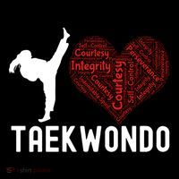 I Love Taekwondo Black Belt Funny Gift Coffee Mug thumb 5