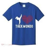 I Love Taekwondo Black Belt Funny Gift Kids T-Shirt thumb 0