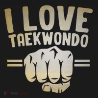 I Love Taekwondo Player Martial Artist Martial Arts Tkd Gift Women's Hoodie thumb 2