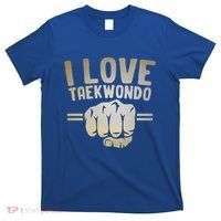 I Love Taekwondo Player Martial Artist Martial Arts Tkd Gift T-Shirt thumb 0