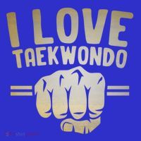 I Love Taekwondo Player Martial Artist Martial Arts Tkd Gift Mousepad thumb 1