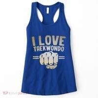 I Love Taekwondo Player Martial Artist Martial Arts Tkd Gift Women's Tank Top thumb 0