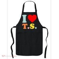 I Love T.S I Heart T.S Funny Apron thumb 0
