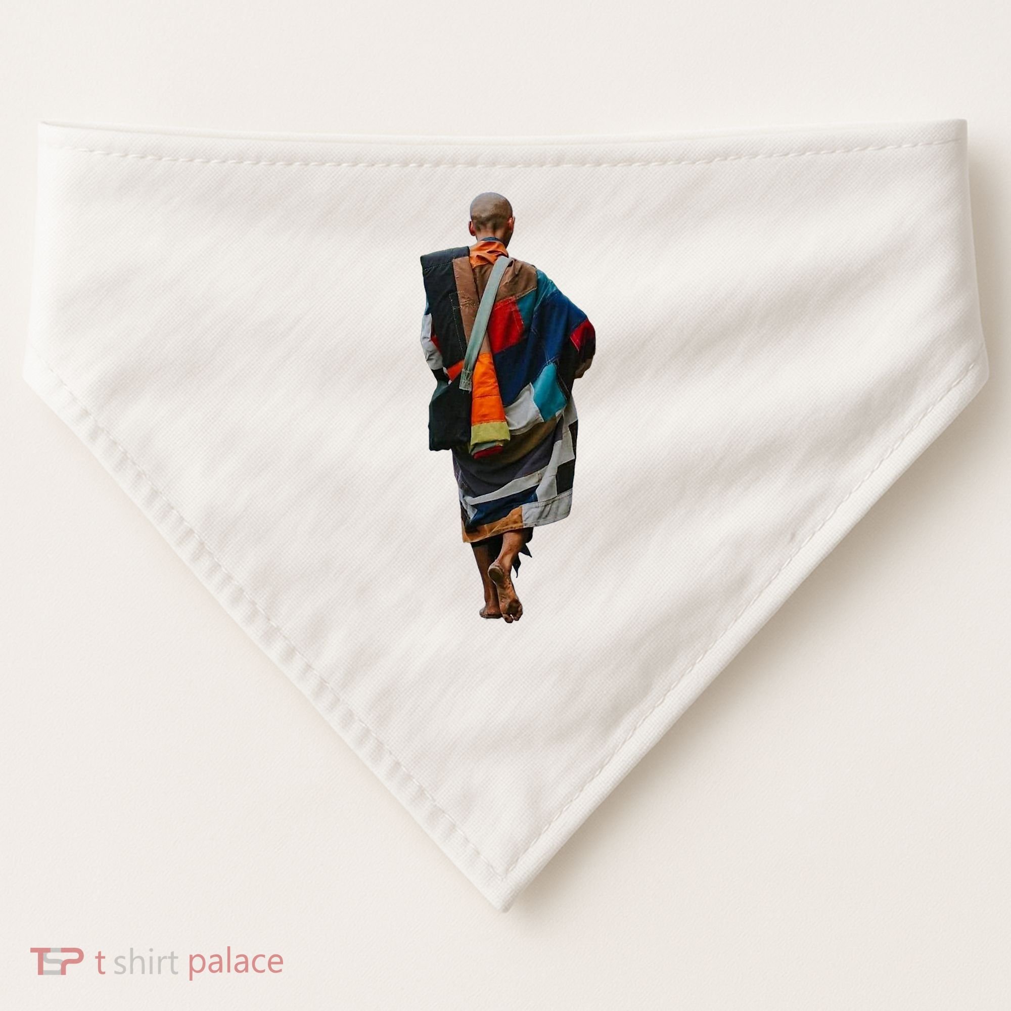 I Love Thich Minh Tue Buddha Vietnam Vietnamese USA-Made Doggie Bandana